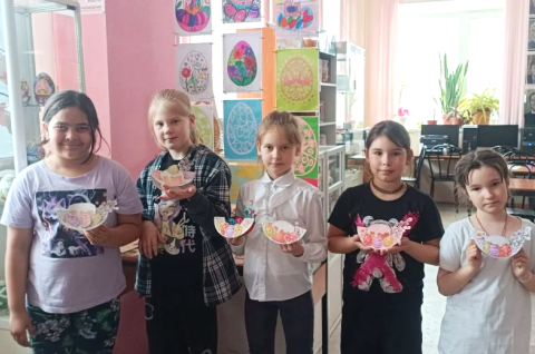 Пасхальная открытка